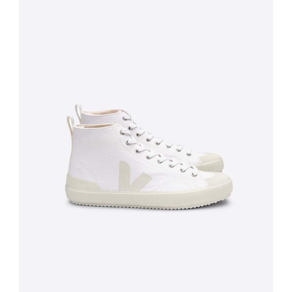 Veja NOVA HIGH TOP CANVAS Topanky Panske Biele | SK 251CTV